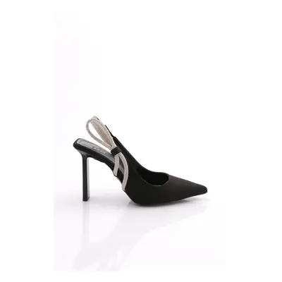 DGN C5020 Women's Stone Heeled Evening Shoes