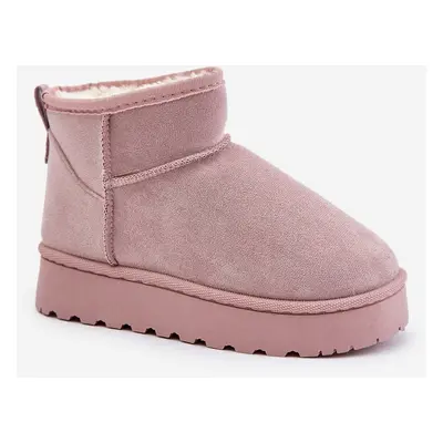 Children's Snow Boots Ankle Boots Insulated Pink Nallita