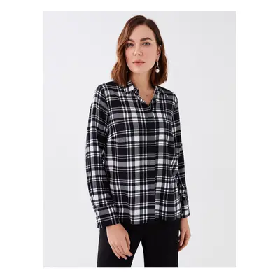 LC Waikiki Plaid Long Sleeve Women's Shirt