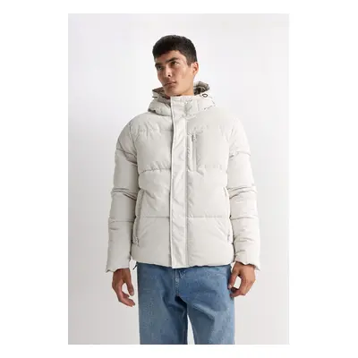 DEFACTO Water Repellent Regular Fit Hooded Zippered Jacket