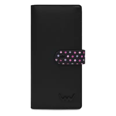 VUCH Hermione Dot Black Wallet