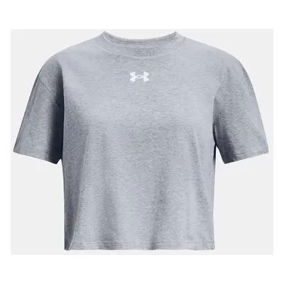 Girls' T-shirt Under Armour CROP SPORTSTYLE LOGO SS