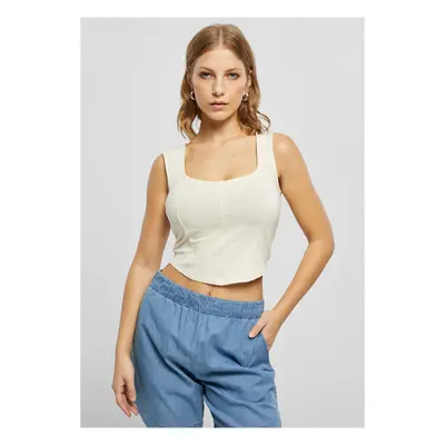 Women's Short Corsage Top whitesand