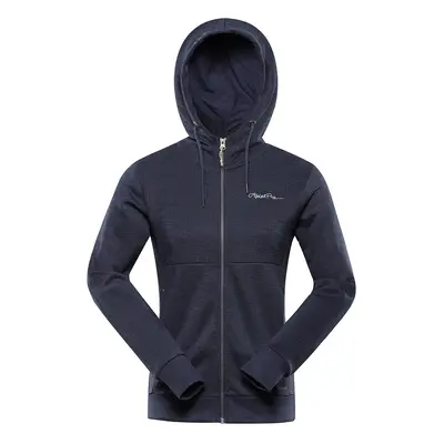 Women's cotton sweatshirt ALPINE PRO COOCA mood indigo