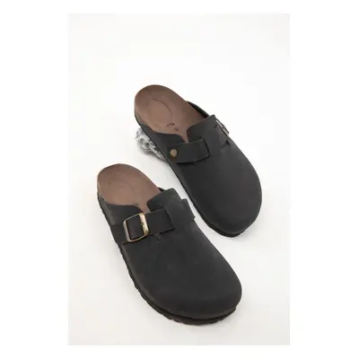 Soho Black Unisex Slippers