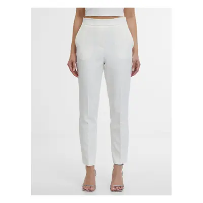 Orsay Cream Ladies Pants - Women