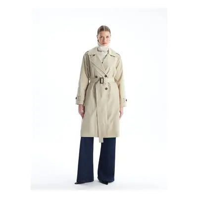 LC Waikiki Lcw Jacket Collar Women's Trench Coat