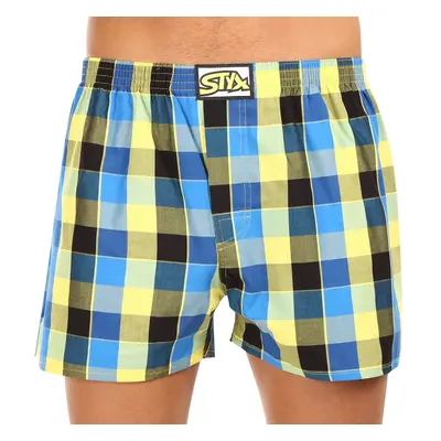 Men's briefs Styx classic rubber multicolored