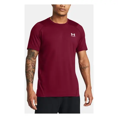 Men's T-shirt Under Armour UA HG Armour Fitted SS-RED - Men's