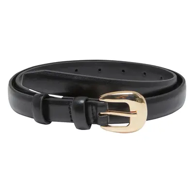 Chunky Buckle belt black/gold color