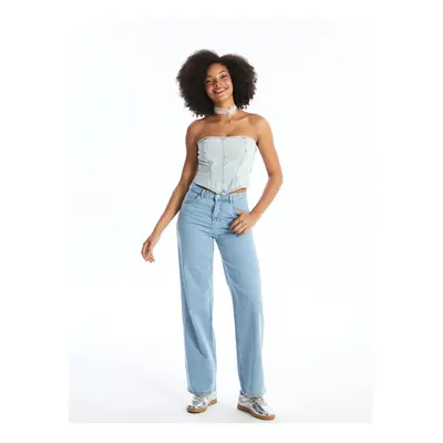 LC Waikiki LCW ECO Wideleg Women's Jean Trousers