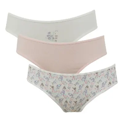 DEFACTO Fall In Love 3-Piece Slip Panties