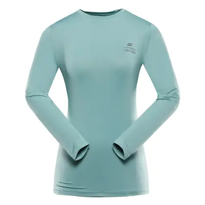 Women's quick-drying T-shirt ALPINE PRO LOUSA wasabi