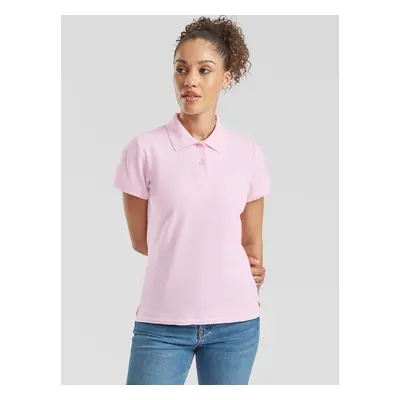 Polo Fruit of the Loom Pink Women's T-shirt