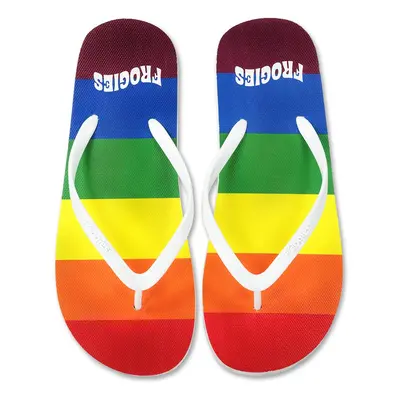 Women's flip-flops Frogies Rainbow