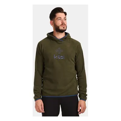 Men's fleece hoodie Kilpi FLOND-M Green