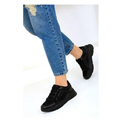 Soho Black-Black Women's Sneaker