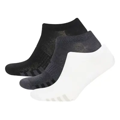 DEFACTO Men's 3-Pack Cotton Short Sports Socks