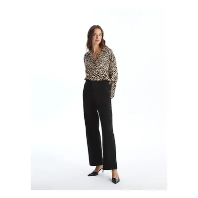 LC Waikiki Lcw Slim Fit Straight Wide Leg Women's Trousers