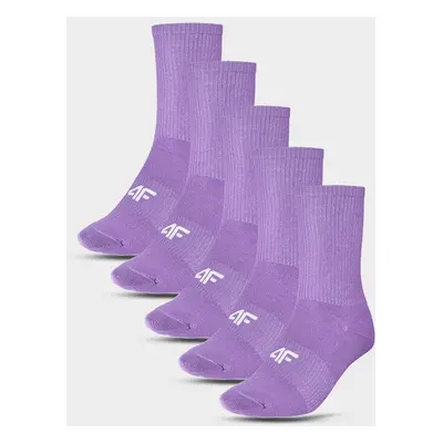 Children's socks casual 4F 5-pack