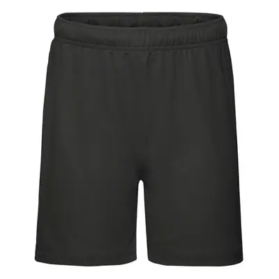 Fruit of the Loom Performance Black Shorts