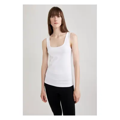 DEFACTO Fall in Love Regular Fit Cotton Undershirt