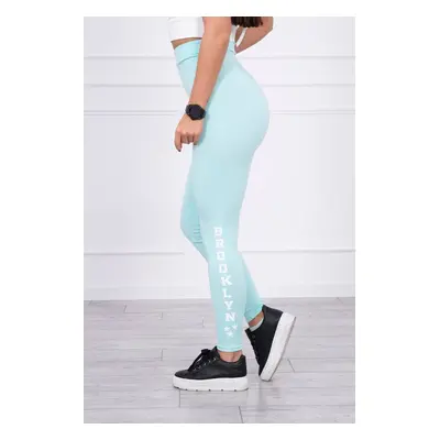 Brooklyn mint leggings