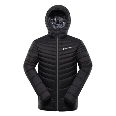 Men's reversible jacket hi-therm ALPINE PRO EROM black variant pf