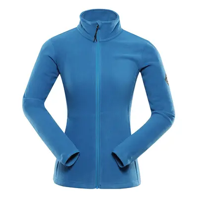 Women's fleece sweatshirt ALPINE PRO SIUSA vallarta blue