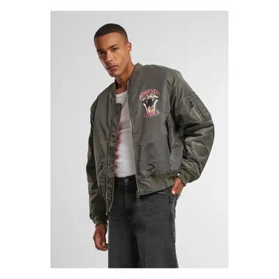 Men's bomber jacket Forever Fierce MA1 olive