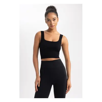 DEFACTO Fit Crew Neck Bra