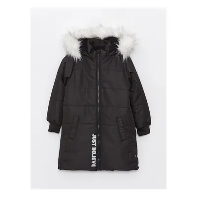 LC Waikiki Lcw Hooded Girls Coat