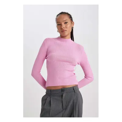 DEFACTO Slim Fit Half Turtleneck Sweater