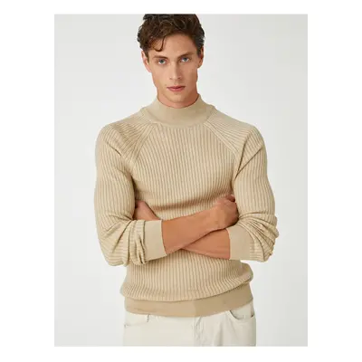 Koton Basic Knitwear Sweater Half Turtleneck