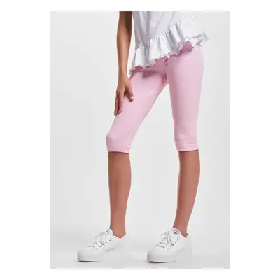 High-waisted shorts for girls, pink for girls