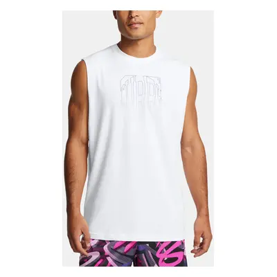 Under Armour Men's Tank Top Curry SLVS Tee - Men