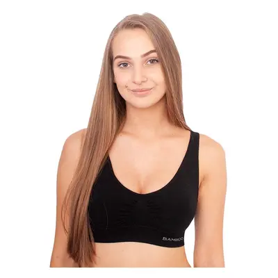 Women's bra Gina bamboo black