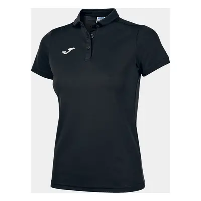 Women's T-shirt Joma Hobby Women Polo Shirt S/S Black