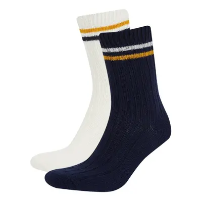 DEFACTO Men's 2-Pack Winter Socks