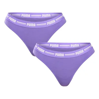 2PACK women's Puma Thong Purple