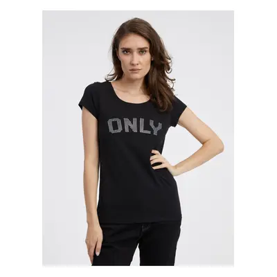 Black women's T-shirt ONLY Helena - Women