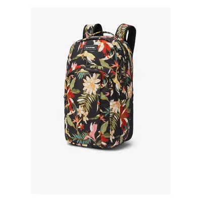 Beige-black floral backpack Dakine Campus l - Women's