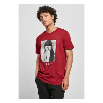 Men's T-shirt FuckIt - burgundy