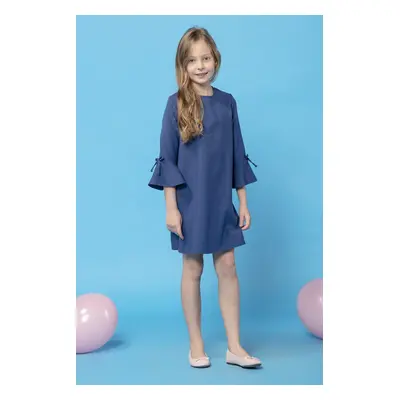 MiniMom by Tessita Kids's Dress MMD31 Navy Blue