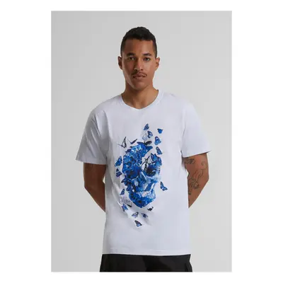 Men's T-shirt Butterfly Skull - white