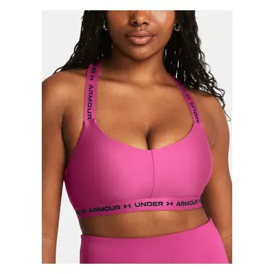 Under Armour Crossback Low-PNK Bra - Women