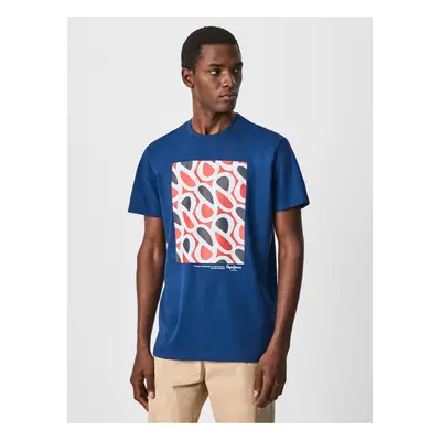 Dark blue Men's T-Shirt Pepe Jeans Agin - Men