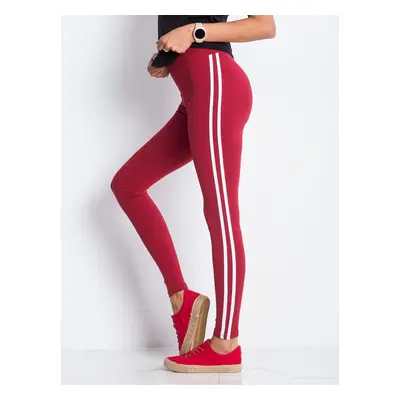 Női leggings Fashionhunters Striped