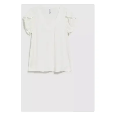 Women's blouse MOODO - ecru white