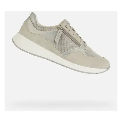 Grey women's sneakers Geox Bulmya - Women's